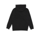 felpa cappuccio ragazzo off the wall po hoodie BLACK