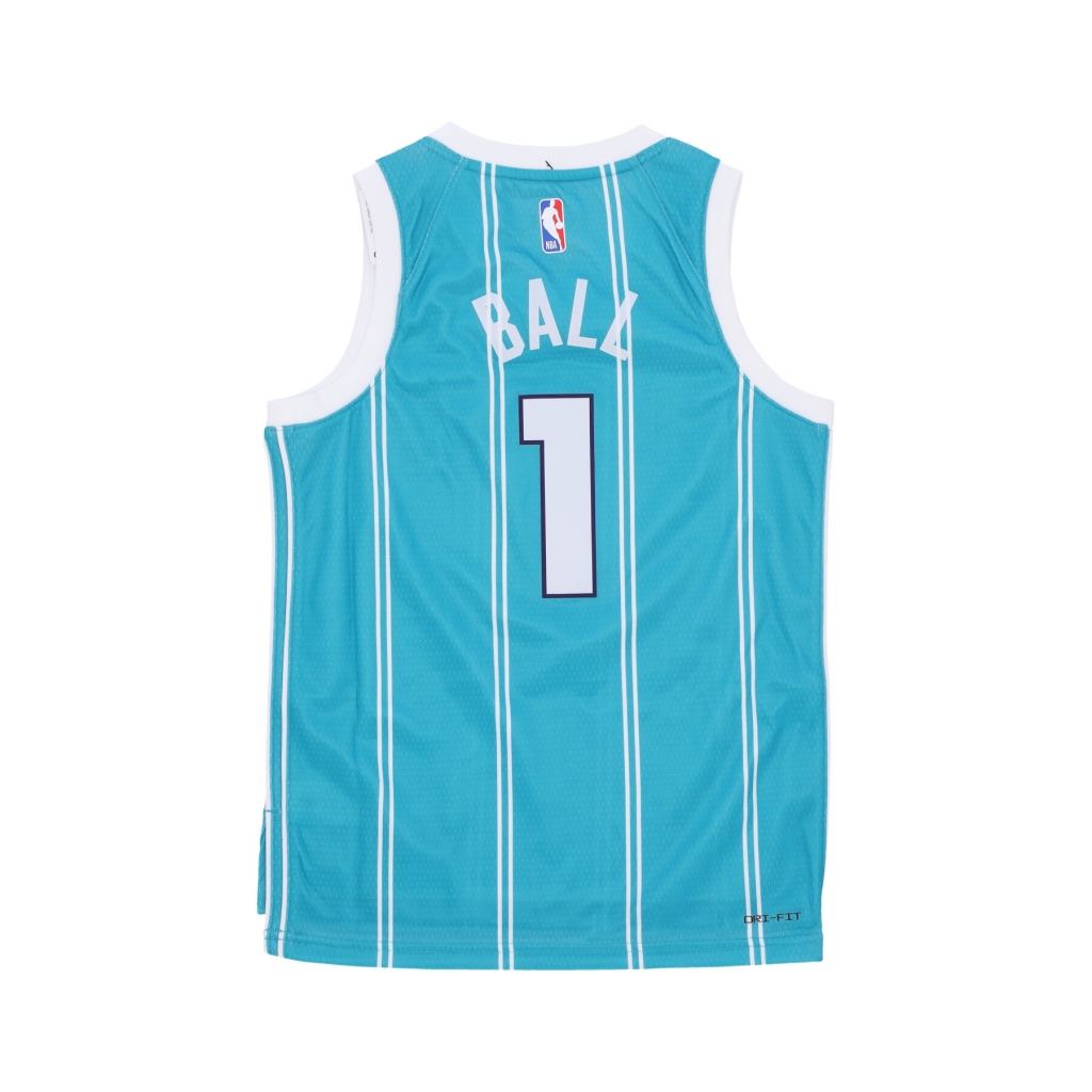 canotta basket ragazzo nba icon edition swingman jersey no 1 lamelo ball chahor ORIGINAL TEAM COLORS