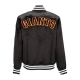 giubbotto bomber uomo mlb dalston backer bomber safgia JET BLACK