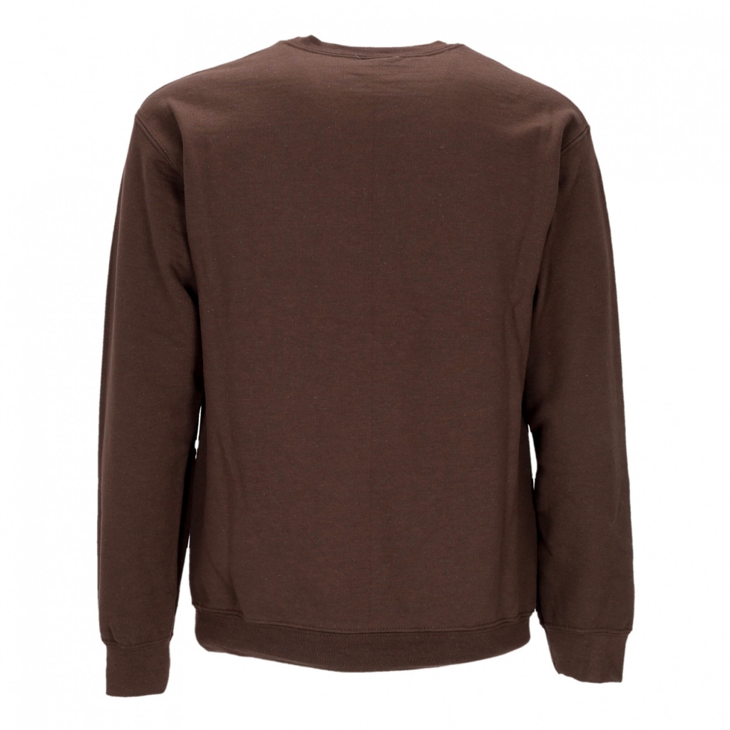 felpa girocollo uomo inferno crewneck DARK CHOCOLATE