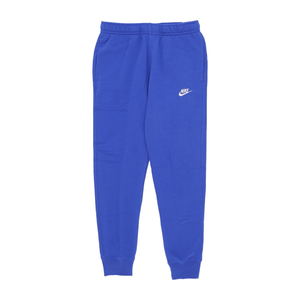 pantalone tuta felpato uomo club jogger bb GAME ROYAL/GAME ROYAL/WHITE