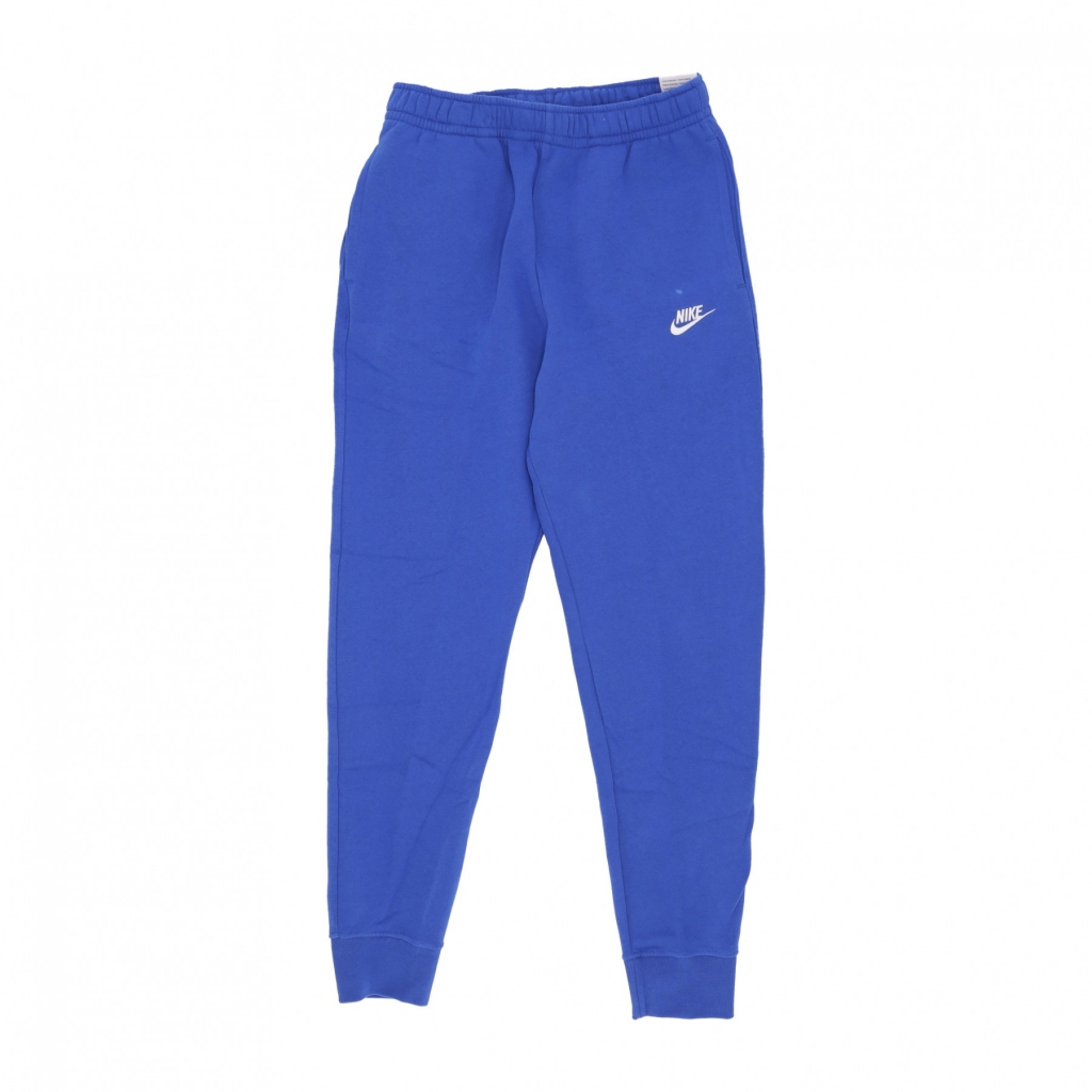 pantalone tuta felpato uomo club jogger bb GAME ROYAL/GAME ROYAL/WHITE