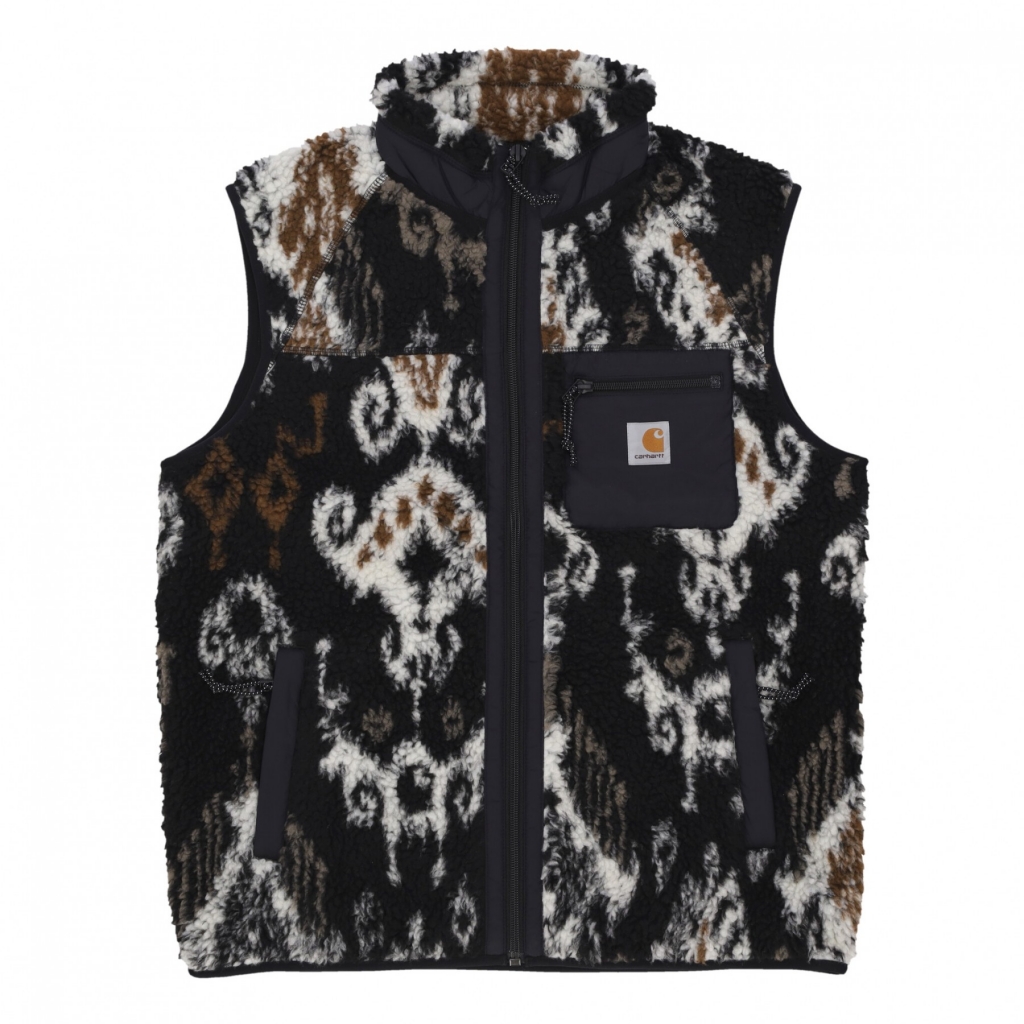 smanicato uomo prentis vest liner BARU JACQUARD/BLACK/BLACK