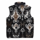 smanicato uomo prentis vest liner BARU JACQUARD/BLACK/BLACK