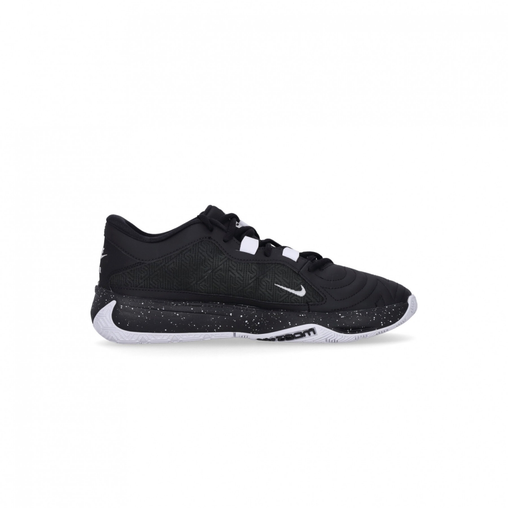 scarpa basket uomo zoom freak 5 BLACK/WHITE/PURE PLATINUM