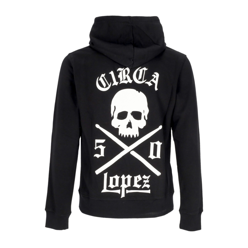 felpa cappuccio uomo lopez 50 hood BLACK