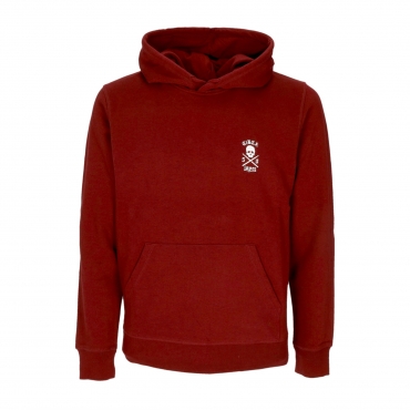 felpa cappuccio uomo lopez 50 hood BURGUNDY