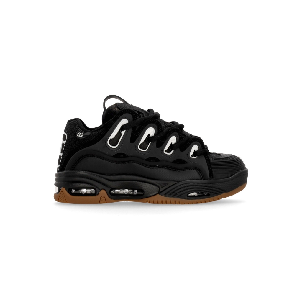 scarpe skate uomo d3 2001 BLACK/GUM