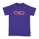 maglietta uomo logo tee VIOLET