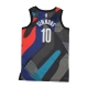 canotta basket uomo nba city edition 2023/24 swingman jersey no 10 ben simmons bronet BLACK