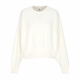 felpa girocollo donna sportswear plush mod crop crewneck SAIL/SAIL