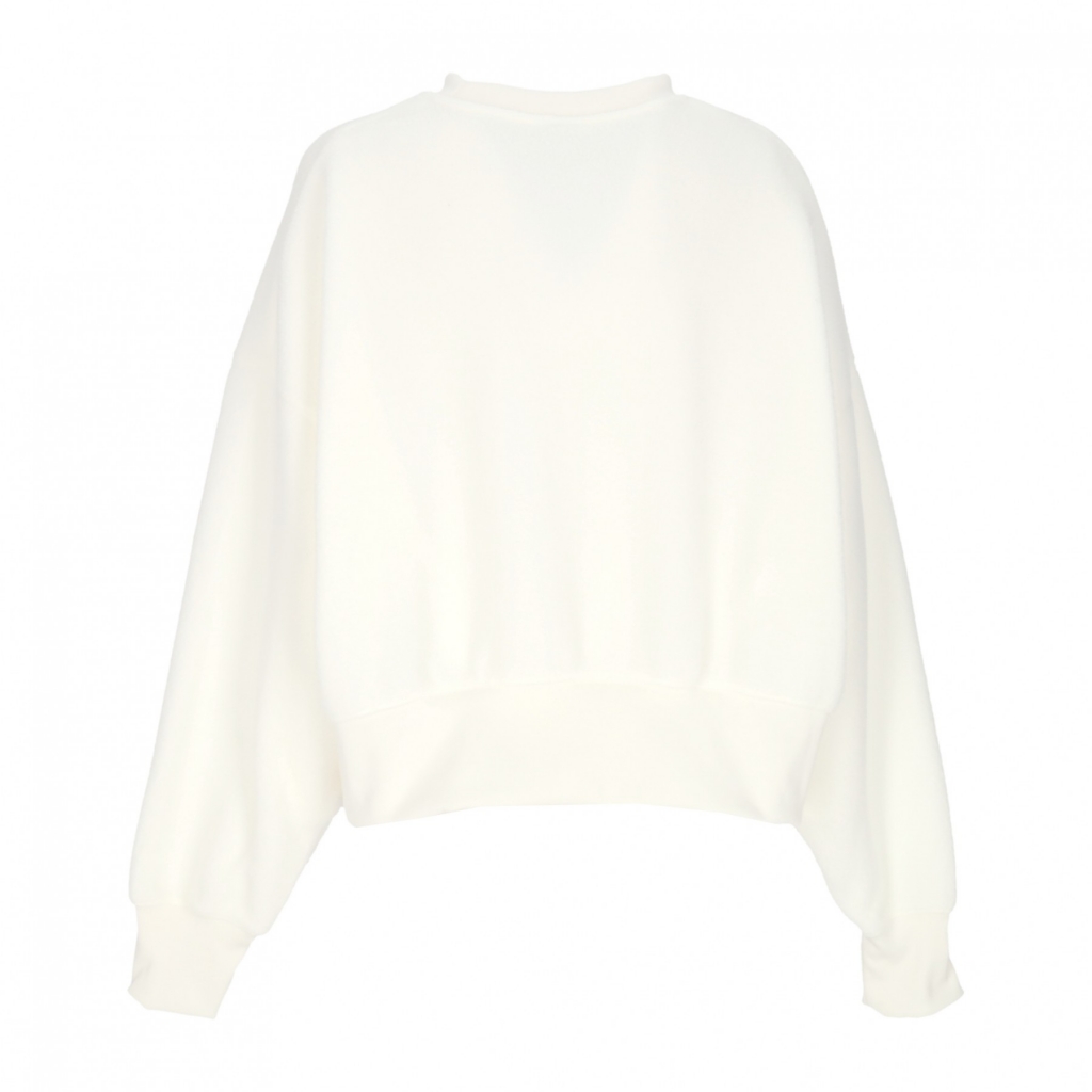 felpa girocollo donna sportswear plush mod crop crewneck SAIL/SAIL