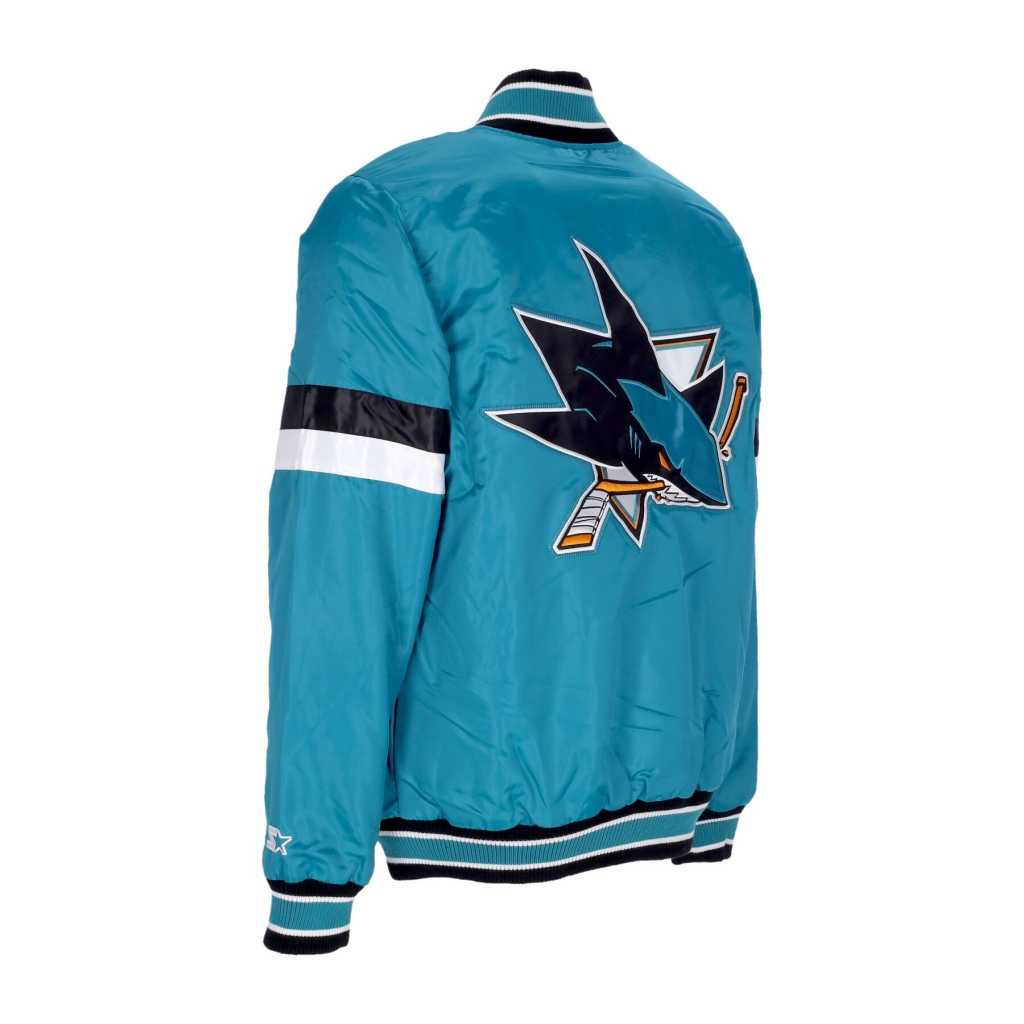 giubbotto bomber uomo nhl home game satin jacket sajsha ORIGINAL TEAM COLORS