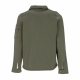 camicia imbottita uomo sweat overshirt DARK OLIVE