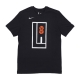 maglietta uomo nba city edition essential logo tee losclip BLACK