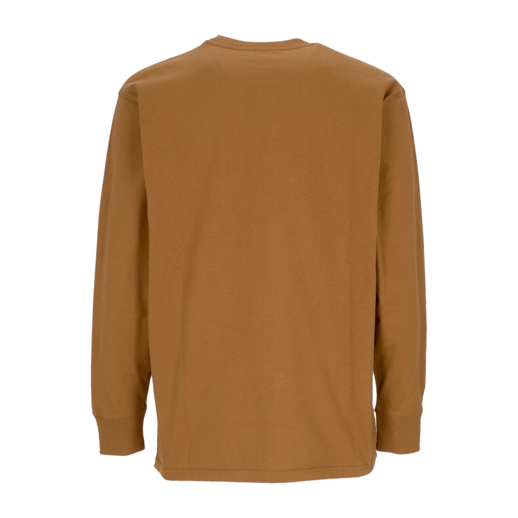 maglietta manica lunga uomo american script l/s tee HAMILTON BROWN