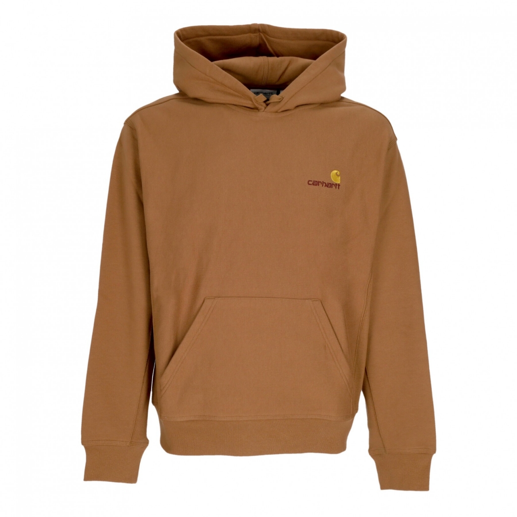 felpa cappuccio uomo hooded american script HAMILTON BROWN