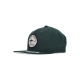 cappellino visiera piatta uomo bruce 6 panel SPRUCE GREEN