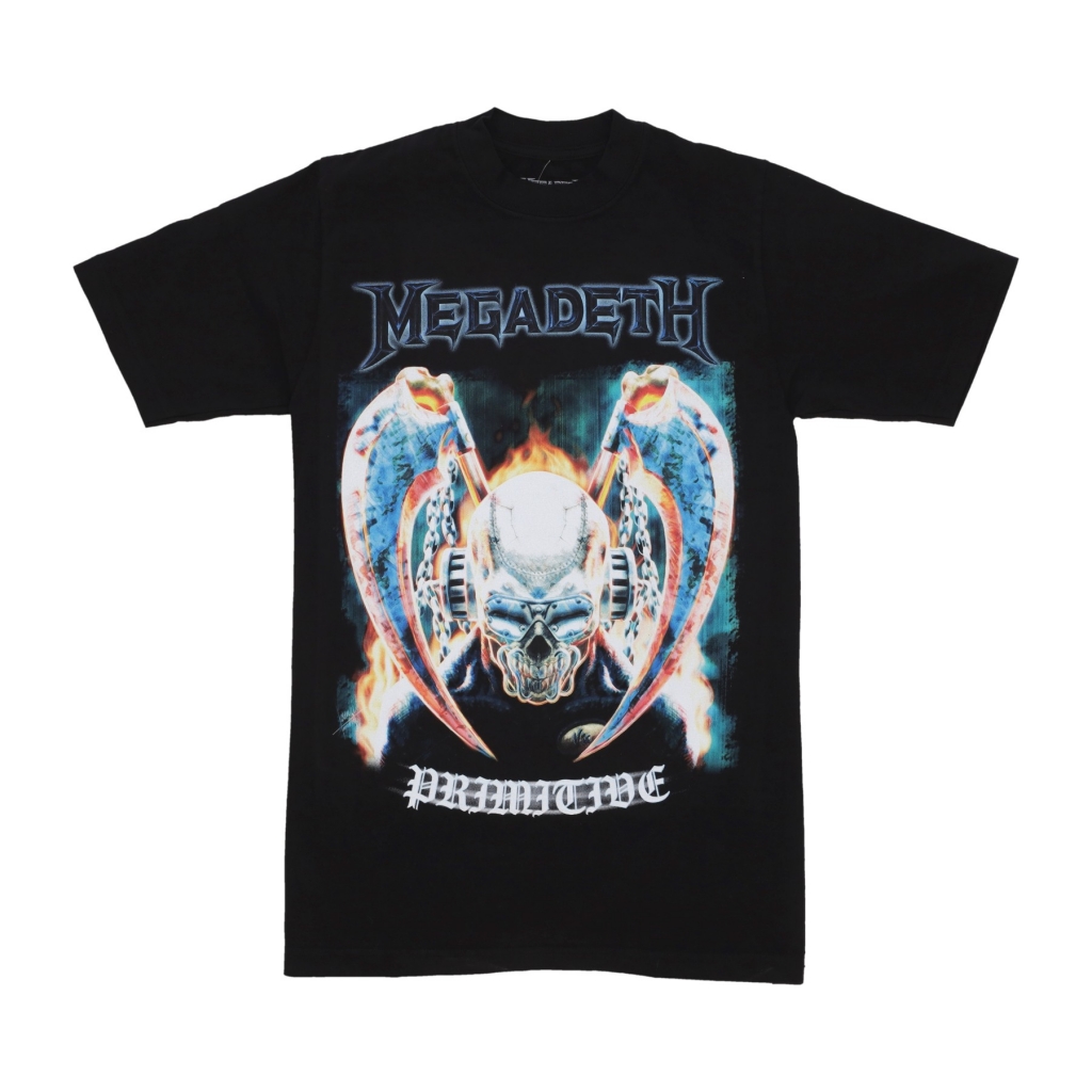 maglietta uomo united hw tee x megadeth BLACK