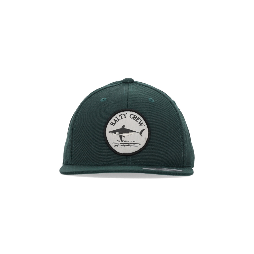 cappellino visiera piatta uomo bruce 6 panel SPRUCE GREEN