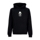 felpa cappuccio uomo time hoodie x megadeth BLACK