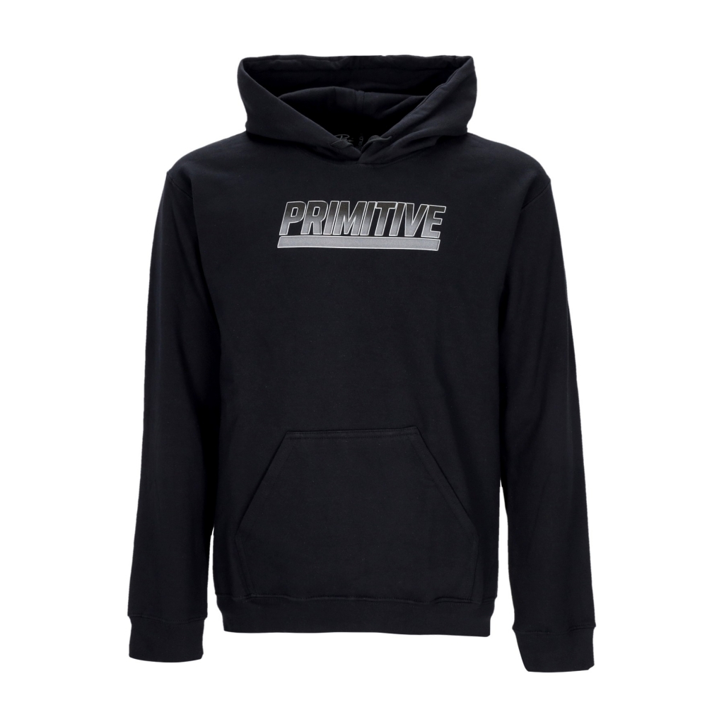 felpa cappuccio uomo versus hoodie BLACK