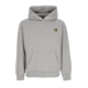 felpa cappuccio uomo unit hoodie LIGHT HEATHER GREY