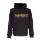 felpa cappuccio uomo est 1973 hoodie BLACK