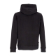 felpa cappuccio uomo est 1973 hoodie BLACK