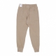 pantalone tuta felpato uomo club jogger bb KHAKI/KHAKI/WHITE