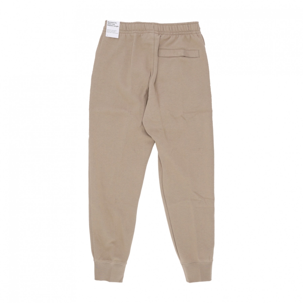 pantalone tuta felpato uomo club jogger bb KHAKI/KHAKI/WHITE