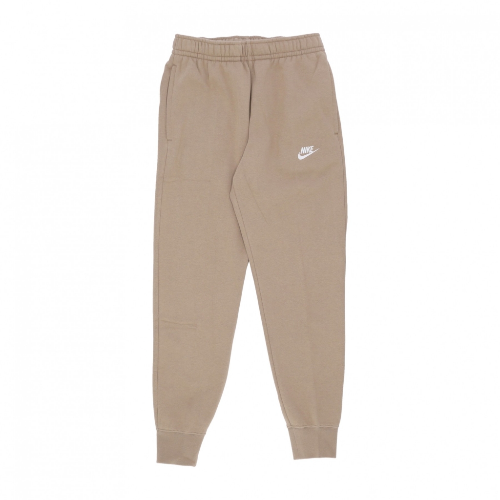 pantalone tuta felpato uomo club jogger bb KHAKI/KHAKI/WHITE