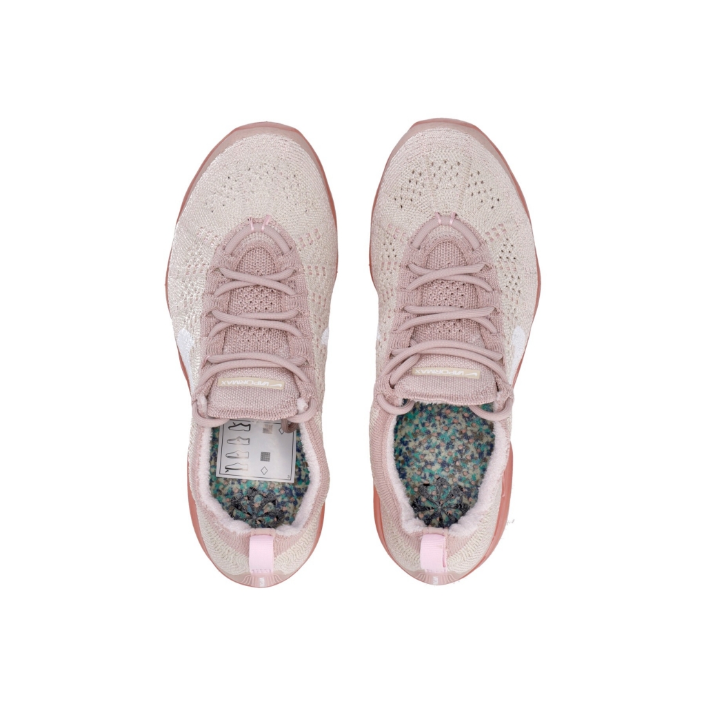 scarpa bassa donna w air vapormax 2023 flyknit OATMEAL/WHITE/PINK OXFORD/MEDIUM SOFT PINK