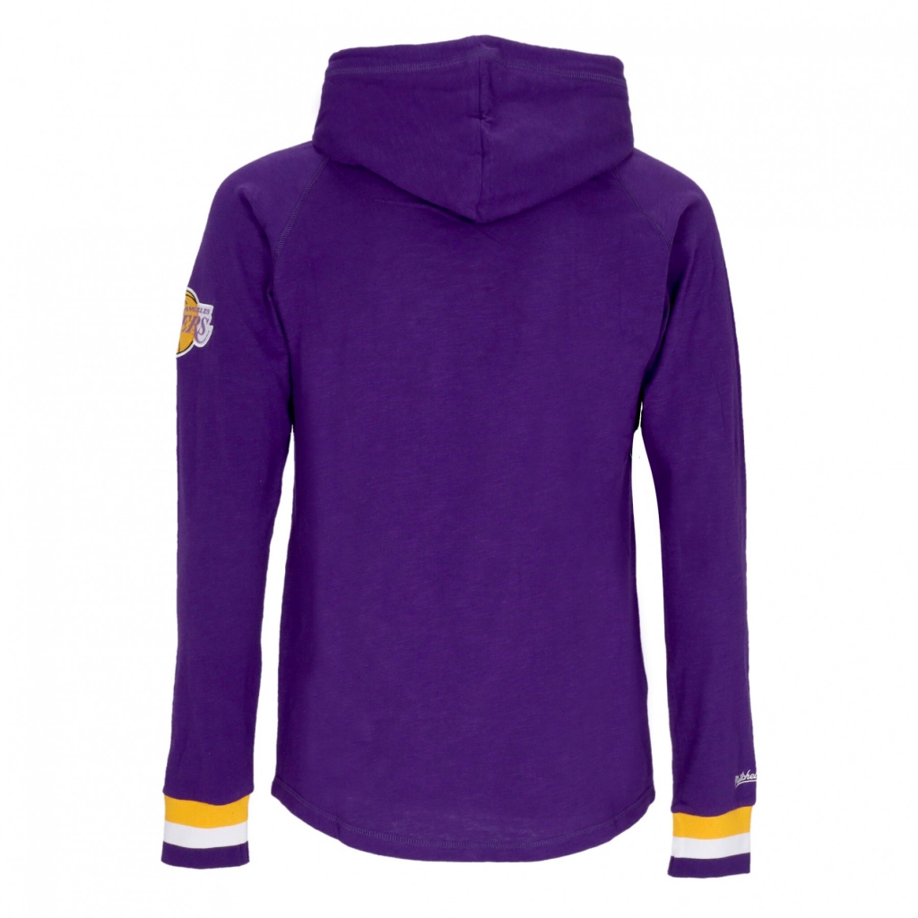 maglietta manica lunga uomo nba legendary slub l/s hoodie loslak PURPLE