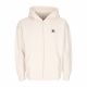 felpa cappuccio zip donna w fleece full zip WONDER WHITE