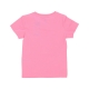 maglietta ragazza trefoil tee BLISS PINK/WHITE