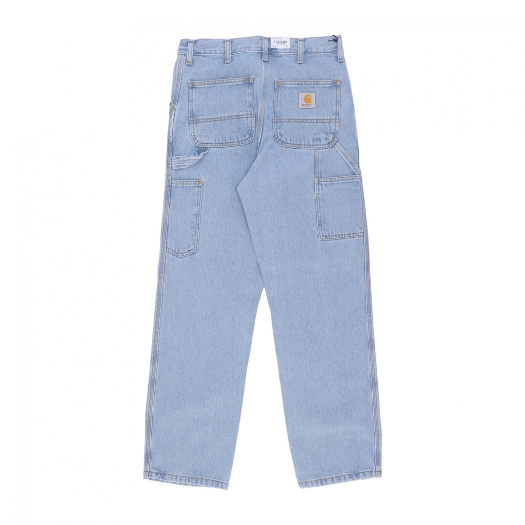 jeans uomo single knee pant BLUE HEAVY STONE BLEACHED