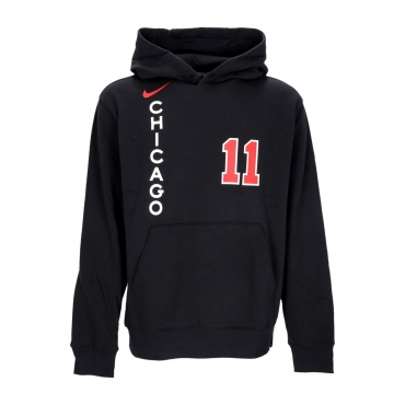 felpa cappuccio uomo nba city edition club hoodie no 11 demar derozan chibul BLACK