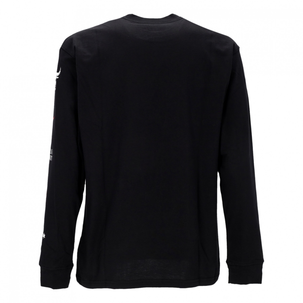 maglietta manica lunga uomo nba city edition m90 l/s tee chibul BLACK