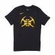 maglietta uomo nba city edition essential logo tee dennug BLACK