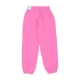 pantalone tuta felpato donna sportswear phoenix fleece high - waisted oversized pant PLAYFUL PINK/BLACK