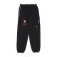 pantalone tuta leggero uomo nba city edition 2023/24 standard issue courtside  pant chibul BLACK