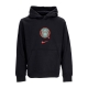 felpa cappuccio uomo nba city edition club hoodie waswiz BLACK