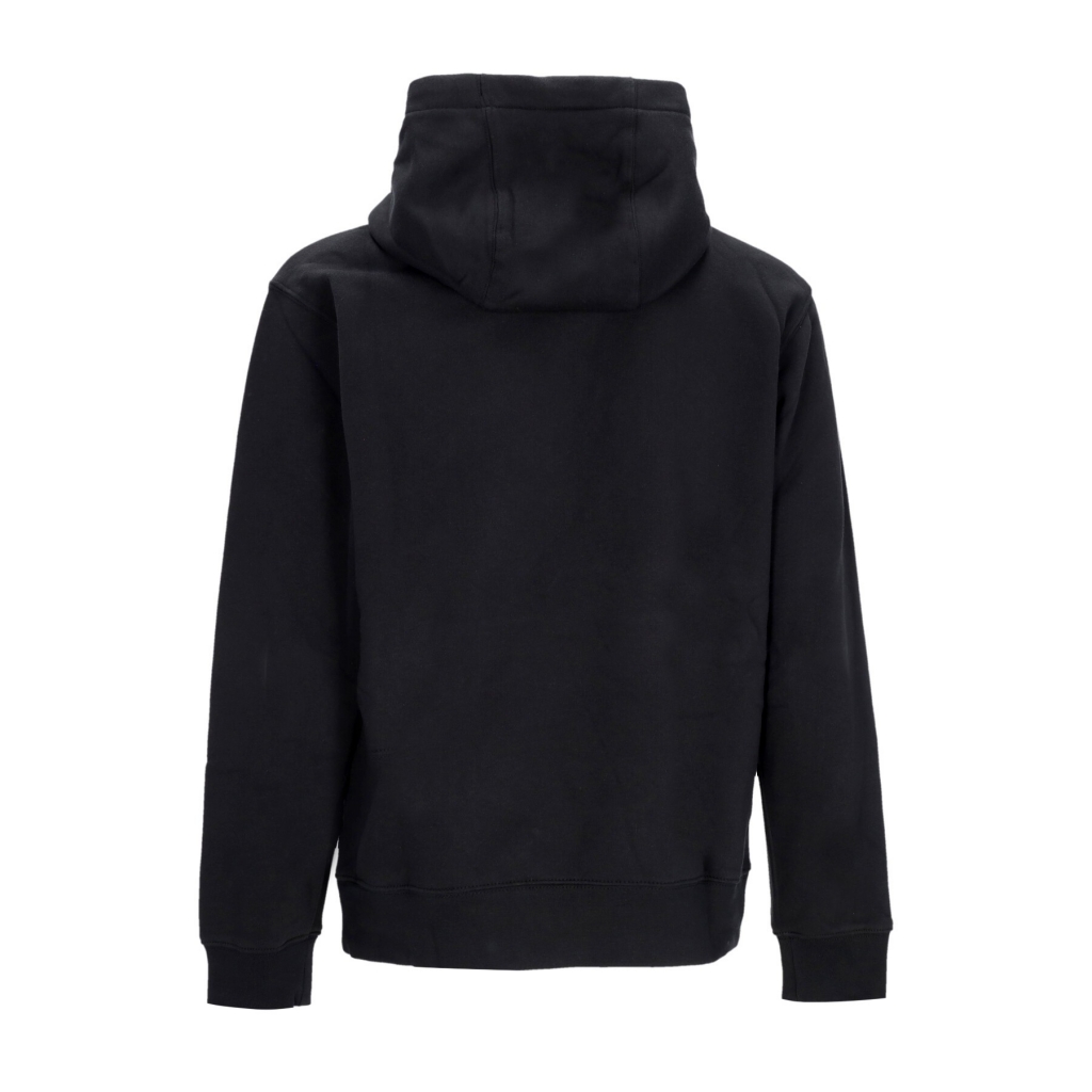 felpa cappuccio uomo nba city edition club hoodie detpis BLACK