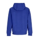 felpa cappuccio uomo nba city edition club hoodie newkni RUSH BLUE