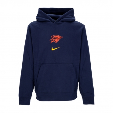 felpa cappuccio uomo nba city edition club hoodie oklthu COLLEGE NAVY