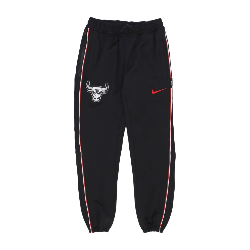 pantalone tuta uomo nba city edition showtime dri-fit pant chibul BLACK/UNIVERSITY RED/WHITE