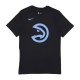 maglietta uomo nba city edition essentil logo tee atlhaw BLACK