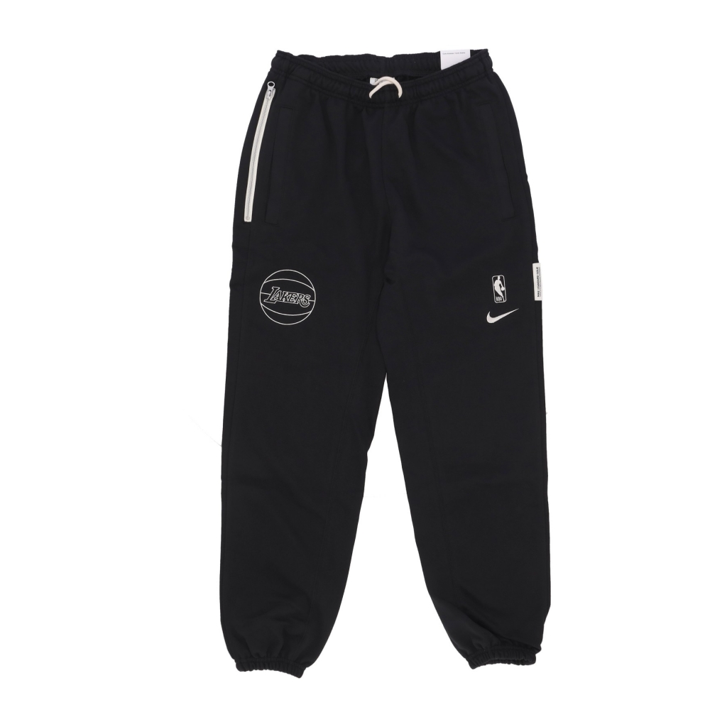 pantalone tuta leggero uomo nba standard issue dri-fit pant loslak BLACK/PALE IVORY/LT IRON ONE