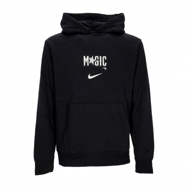 felpa cappuccio uomo nba city edition club hoodie orlmag BLACK